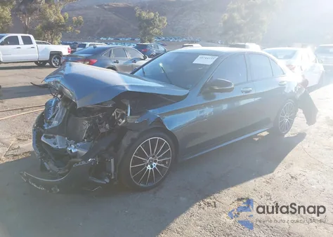 2020 Mercedes-Benz C 300 from USA, damaged, VIN 55SWF8DB0LU322984